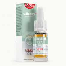 Olej 2,5% CBG i 2,5% CBD