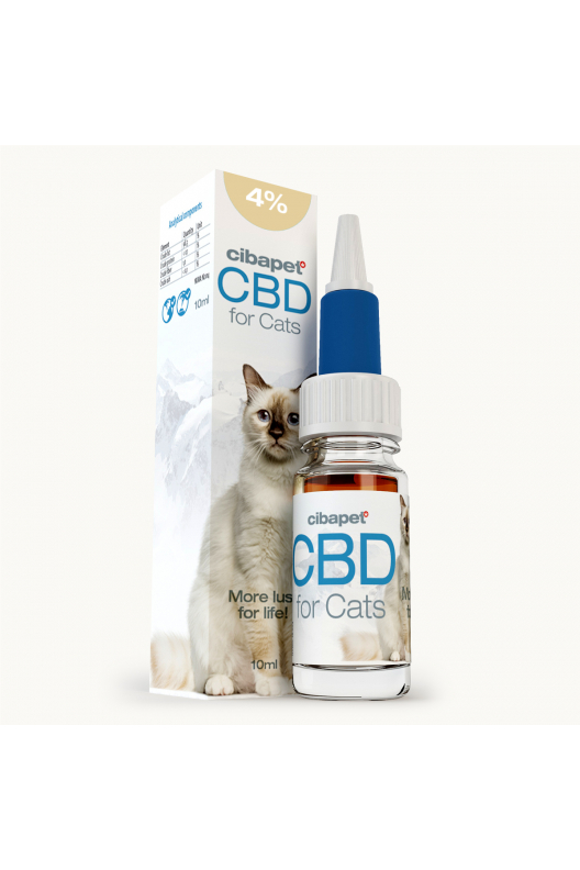 Olej CBD 4% dla kotów