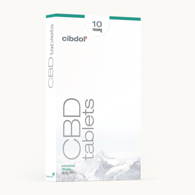 Tabletki CBD 10% (1000 mg)