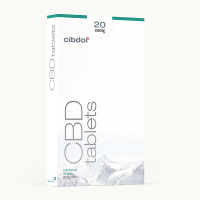 Tabletki CBD 20% (2000 mg)