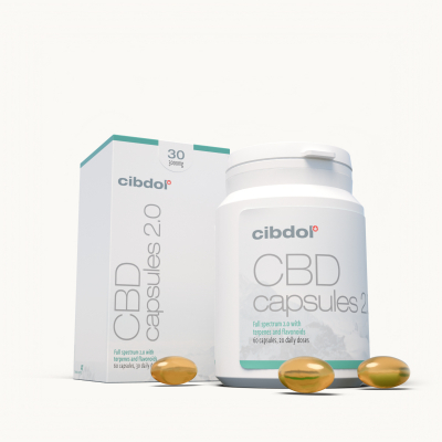 Miękkie Kapsułki Żelatynowe CBD 30% (3000 mg)
