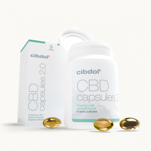 Kapsułki Żelowe CBD 5% (500mg)