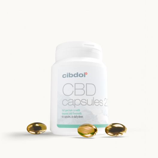 Miękkie Kapsułki Żelatynowe CBD 15% (1500 mg)