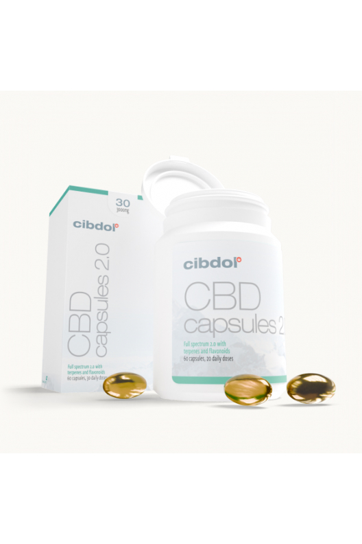 Miękkie Kapsułki Żelatynowe CBD 30% (3000 mg)