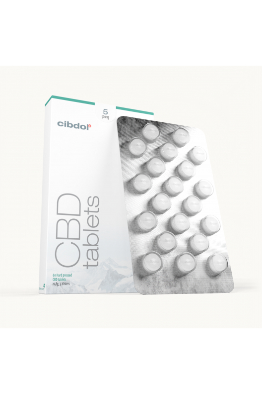 Tabletki CBD 5% (500 mg)