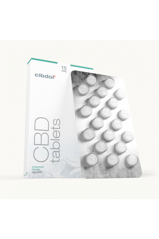 Tabletki CBD 15% (1500 mg)