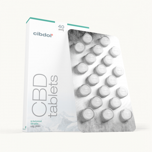 Tabletki CBD 40% (4000 mg)